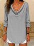 Casual Striped Others Regular Fit T-Shirt
