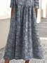 Plants Casual Dress With No