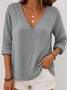Casual Regular Fit Cotton T-Shirt