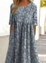 Plants Casual Dress With No