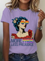 More Pride Less Prejudice Pride Month LGBTQ Cotton T-Shirt