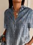Ethnic Regular Fit Shirt Collar Shirt
