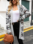 Ethnic Casual Hoodie Loose Cardigan