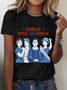 Girl Will Be Girls Patriotic Feminist 4th Of July Cotton T-Shirt