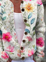 Vintage Crew Neck Cardigan