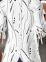 Abstract Polka Dots Regular Fit Casual Crew Neck Casual Shirt