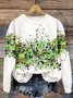 Gradient Pattern Vintage Sweatshirt