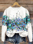 Gradient Pattern Vintage Sweatshirt