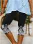 Women's Casual Tight Print Pants