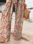 Loose Floral Casual Pants