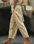 Casual Loose Abstract Polka Dots Pants