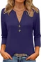 Casual Cotton Floral T-Shirt