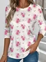 Print Casual Long Sleeve T-Shirt
