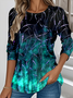 Print Casual Long Sleeve T-Shirt