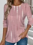 Print Casual Long Sleeve T-Shirt