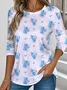 Print Casual Long Sleeve T-Shirt