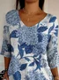 Cotton Crew Neck Casual T-Shirt