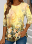 Crew Neck Casual T-Shirt