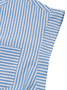 Women's H-Line Overall V Neck Daily Going Out Casual Lace-up Striped Summer Long Jumpsuit Romper