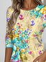 Print Casual Long Sleeve T-Shirt