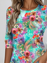 Print Casual Long Sleeve T-Shirt