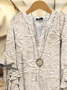 Women's Half Sleeve Shirt Summer Apricot Floral Printing V Neck Daily Going Out Casual Top