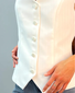 Women's Sleeveless Tank Top Summer White Plain Buckle V Neck Daily Going Out Simple Top