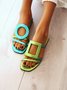 Casual Summer Slide Sandals