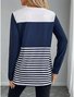 Casual Long Sleeve Round Neck T-Shirt