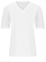 Women's Short Sleeve T-shirt Summer Green Plain Jacquard V Neck Puff Sleeve Daily Going Out Casual Top