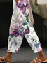 Women's Floral Print Casual Pants