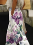 Women's Floral Print Casual Pants
