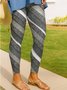 Women's Elegant Resort Vintage Full Length Sequin Gradient Leggings
