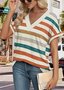Womens Summer Tops Short Dolman Sleeve Shirts 2025 Fashion V Neck Outfits Clothes