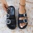 Women's Non Slip Double Beach Slippers Slip Platform