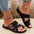Women's Non Slip Double Beach Slippers Slip Platform