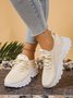 All Season Plain Casual Mesh Fabric Regular Shoes
