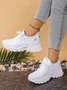 All Season Plain Casual Mesh Fabric Regular Shoes