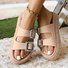 Women's Non Slip Double Beach Slippers Slip Platform