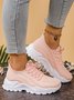 All Season Plain Casual Mesh Fabric Regular Shoes