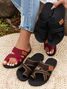 Women's Non Slip Double Beach Slippers Slip Platform