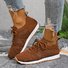 Plain Vintage Cotton Casual Shoes