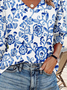 Casual V Neck Cotton T-Shirt