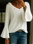 V Neck Casual T-Shirt