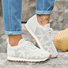 Plain Vintage Cotton Casual Shoes