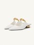 Pu Plain Urban Shallow Shoes