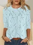 Long Sleeve Round Neck T-Shirt