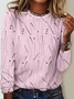 Long Sleeve Round Neck T-Shirt