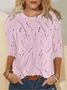 Long Sleeve Round Neck T-Shirt