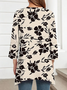 Floral Casual Crew Neck T-Shirt